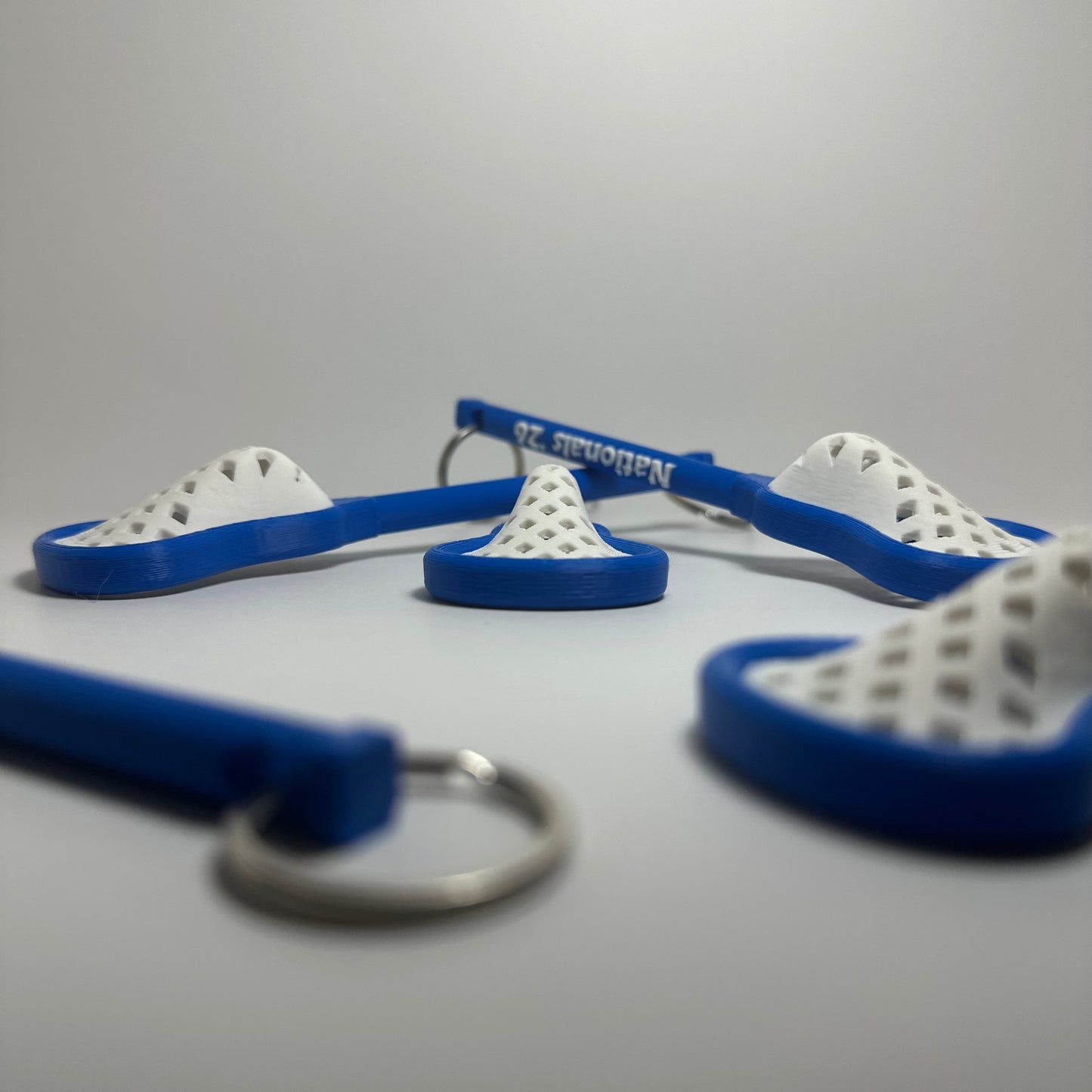 Custom Mini Lacrosse Stick Keychain